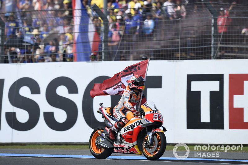 Ganador de la carrera Marc Marquez, Repsol Honda Team