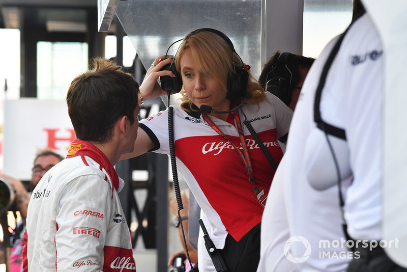 Ruth Buscombe, estrategista da Alfa Romeo