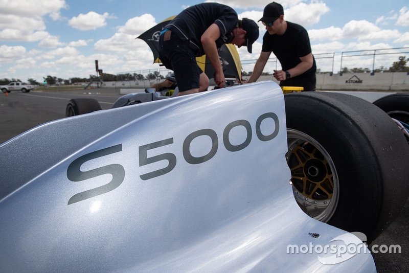 Tim Macrow, S5000 test driver