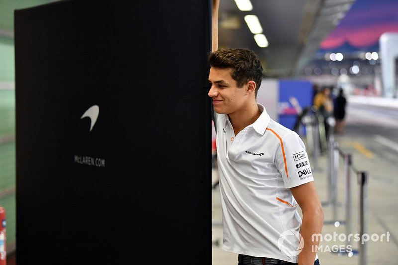 Ландо Норрис, McLaren – номер 4. В 2014 году этот номер принадлежал Максу Чилтону (Marussia)