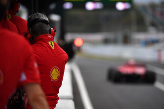 Ferrari pit duvarı