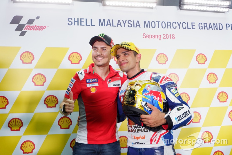 Jorge Lorenzo, Ducati Team con Jorge Martin, Del Conca Gresini Racing Moto3