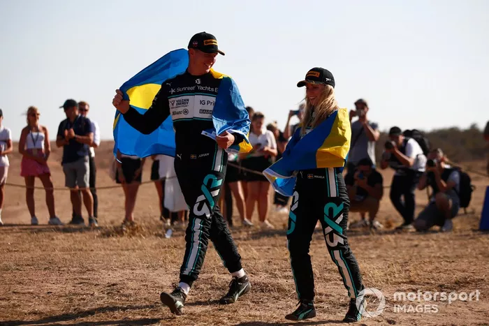 Ganadores Mikaela Ahlin-Kottulinsky, Johan Kristoffersson, Rosberg X Racing