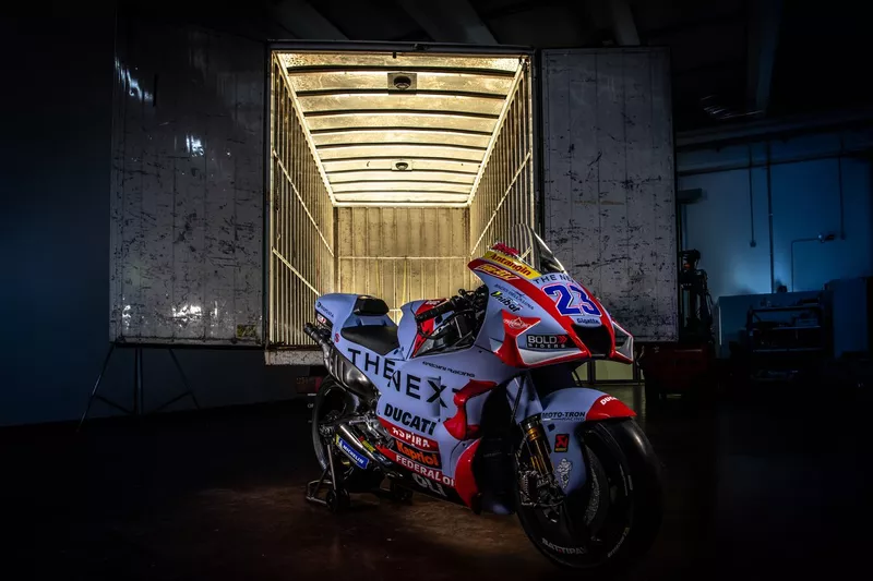 La moto d'Enea Bastianini, Gresini Racing  