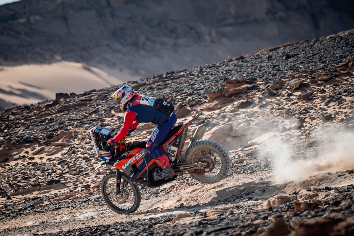 #24 Team Baines Rally KTM: Camille Chapeliere