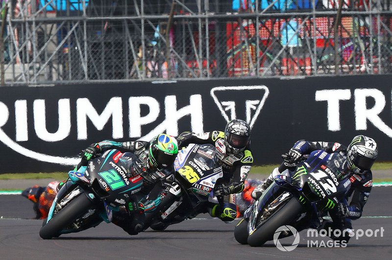 Franco Morbidelli, Petronas Yamaha SRT, Cal Crutchlow, Team LCR Honda, Maverick Vinales, Yamaha Factory Racing