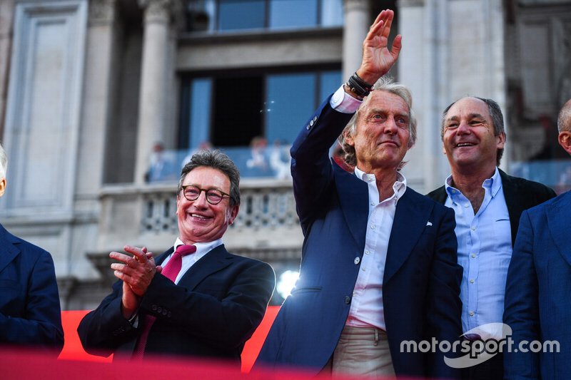 Luca di Montezemolo ve Gerhard Berger