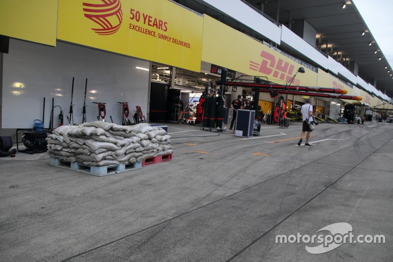 El circuito de Suzuka se prepara para la llegada del tifón Hagibis