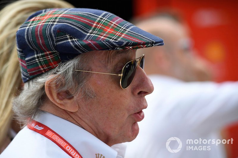 Sir Jackie Stewart, tricampeón del mundo de F1