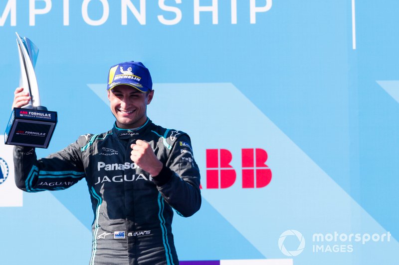 Podio: segundo lugar Mitch Evans, Panasonic Jaguar Racing