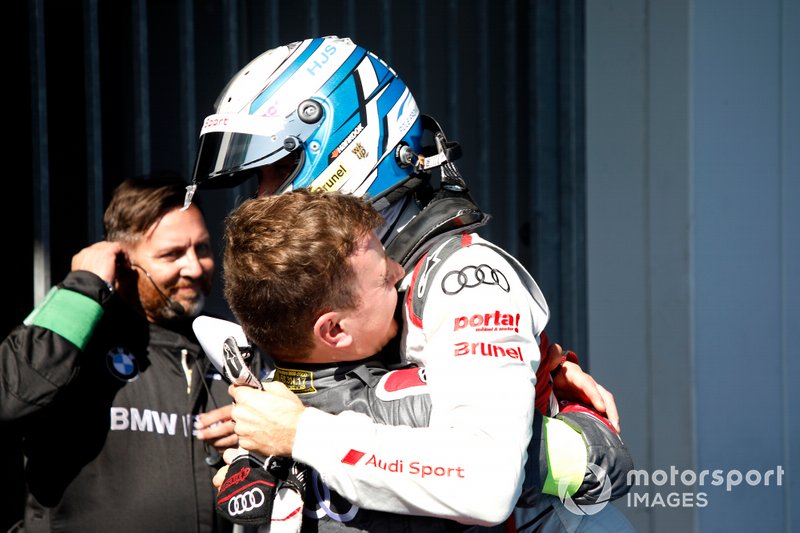 Il vincitore della gara René Rast, Audi Sport Team Rosberg