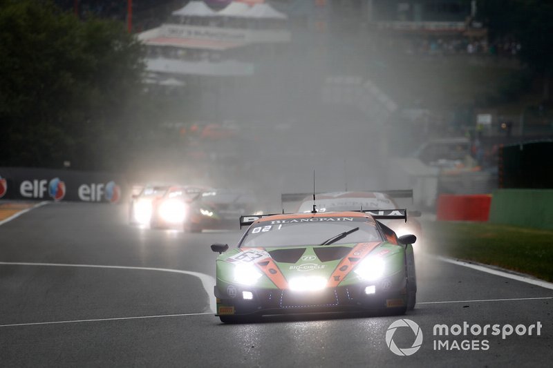 #63 GRT Grasser Racing Team Lamborghini Huracan GT3 2019: Mirko Bortolotti, Christian Engelhart, Rolf Ineichen