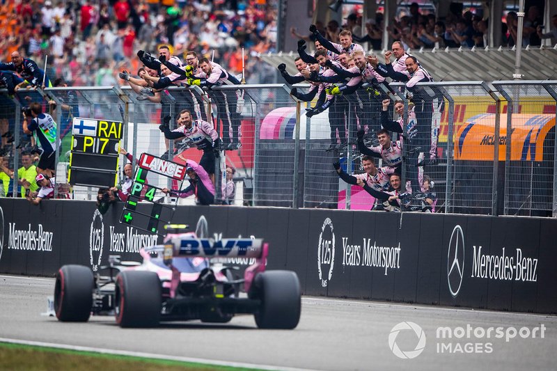 Stroll, cerca del podio