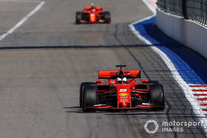 Sebastian Vettel, Ferrari SF90, Charles Leclerc, Ferrari SF90