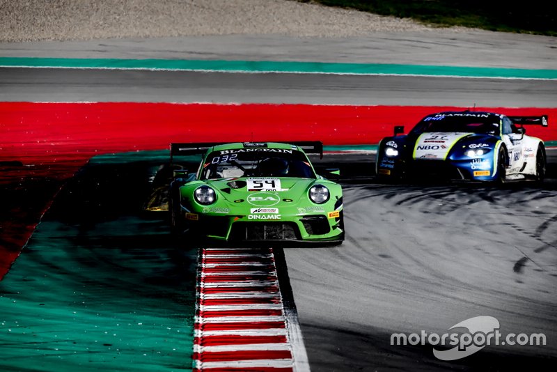 #54 Dinamic Motorsport Porsche 911 GT3 R: Andrea Rizzoli, Marco Seefried, Zaid Ashkanani