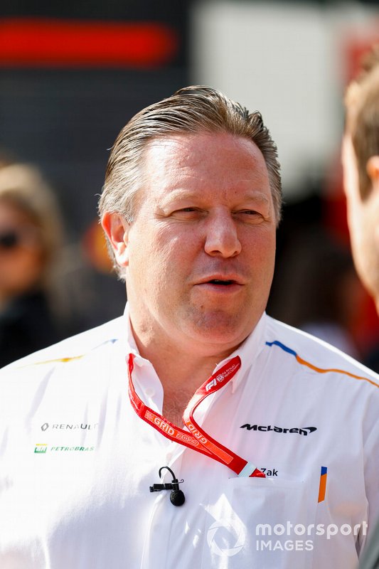 Zak Brown, Executive Director, McLaren