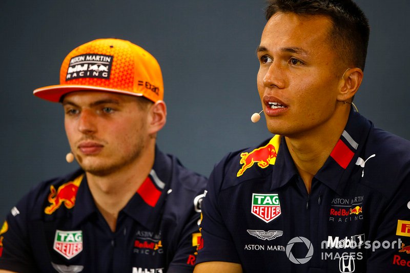 Max Verstappen, Red Bull Racing, Alex Albon, Red Bull Racing