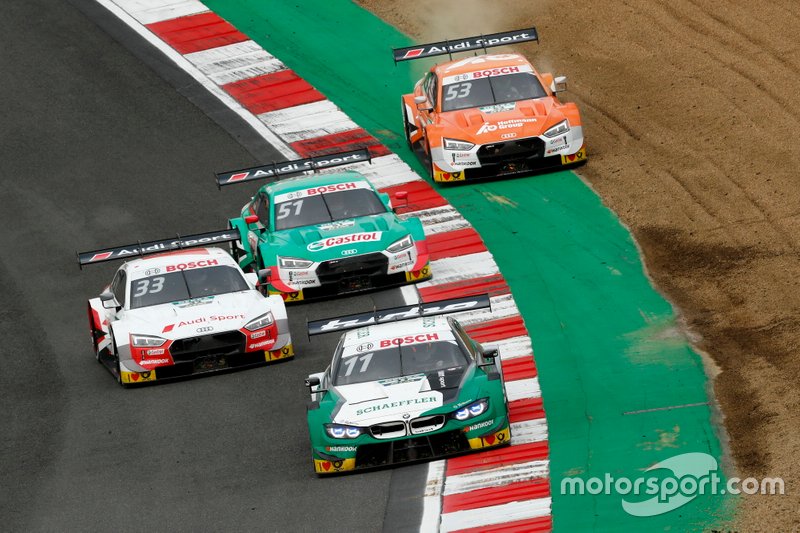 Brands Hatch (Sa): Wieder dominieren Wittmann und Rast nach einem Tausendstelkrimi im Qualifying. Müller wird von Rast überholt, steht aber als Dritter erneut auf dem Podium. Stand: RAS (178), MÜL (151), WIT (146)