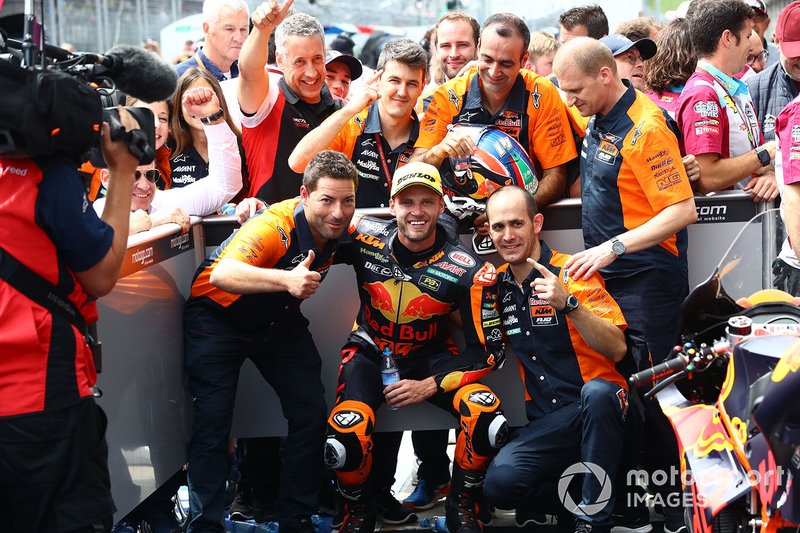 Race winner Brad Binder, KTM Ajo
