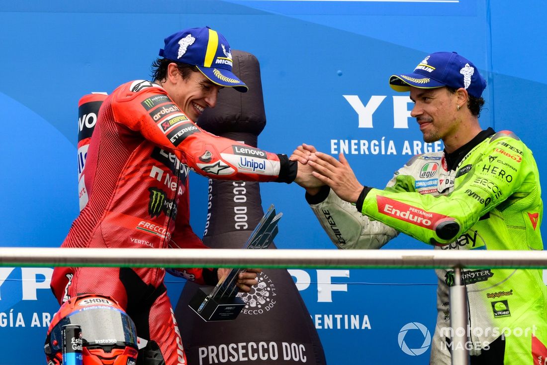 Marc Marquez, Ducati Team, Franco Morbidelli, VR46 Racing Team