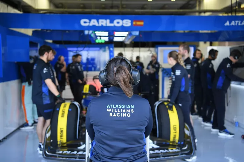 Atmosphère du garage Williams