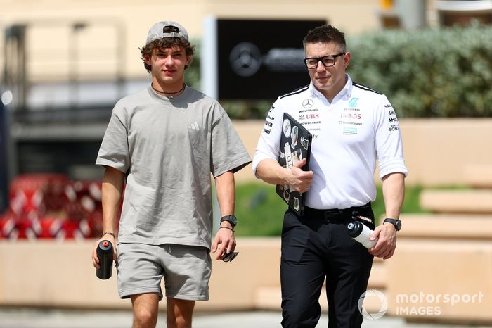 Andrea Kimi Antonelli, Mercedes, Peter Bonnington, Ingeniero de Carrera de Mercedes
