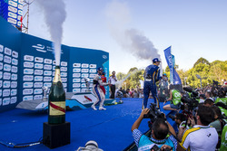 Podium: Winner Sam Bird, DS Virgin Racing Formula E Team; second place Sébastien Buemi, Renault e.Dams; thrid place Lucas di Grassi, ABT Schaeffler Audi Sport
