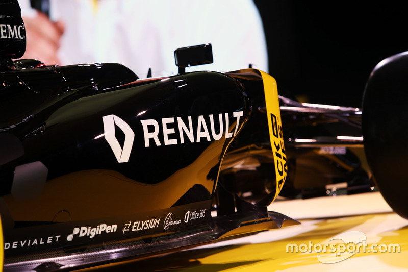 The Renault F1 Team car livery