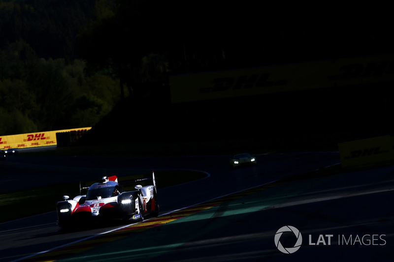 #8 Toyota Gazoo Racing Toyota TS050: Sébastien Buemi, Kazuki Nakajima, Fernando Alonso