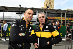 Cyril Abiteboul, Renault Sport F1 y Nick Chester, Renault Sport F1