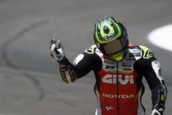 Deuxième chute de Cal Crutchlow, Team LCR Honda
