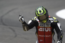 Deuxième chute de Cal Crutchlow, Team LCR Honda