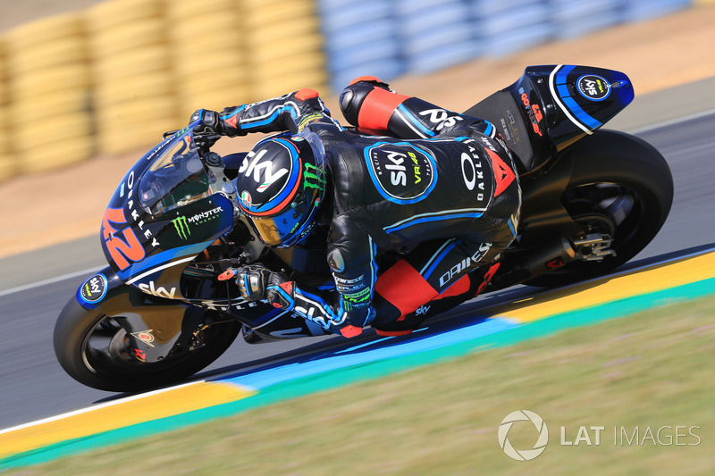 Moto2 Prancis: Kualifikasi 1, finis 1
