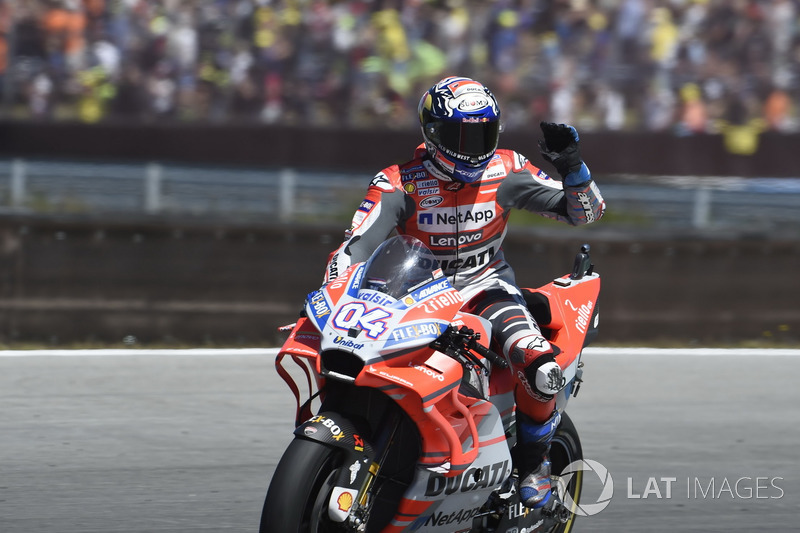 Podio: Andrea Dovizioso, Ducati Team