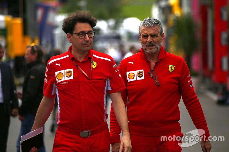 Mattia Binotto, Ferrari, Maurizio Arrivabene