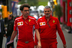 Maurizio Arrivabene, Ferrari, ve Mattia Binotto, Ferrari