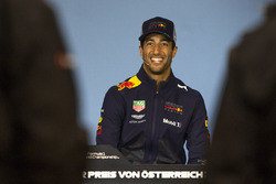 Daniel Ricciardo, Red Bull Racing lors de la conférence de presse