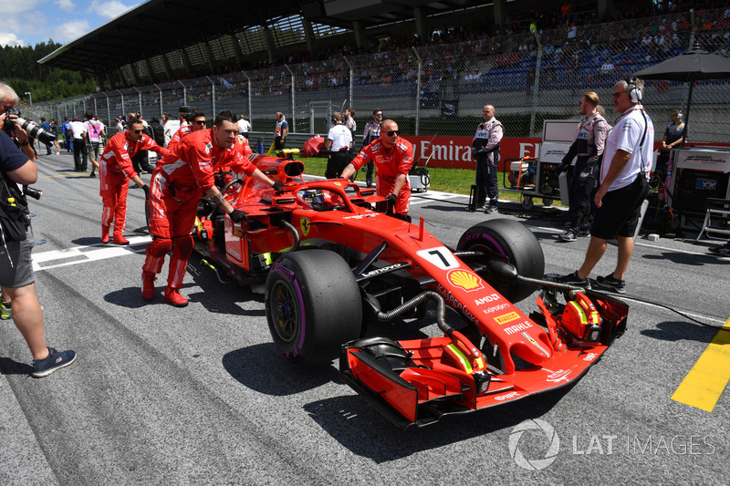 A kulisszák mögött - rajtrács - Osztrák Nagydíj - F1 2018