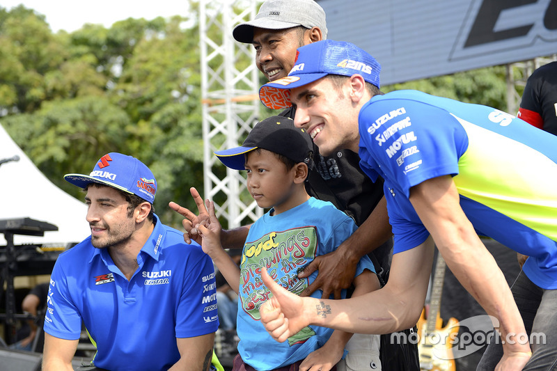 Alex Rins, Team Suzuki MotoGP, Andrea Iannone, Team Suzuki MotoGP