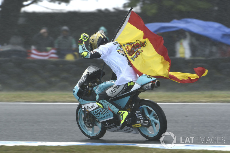 Race winner Joan Mir, Leopard Racing