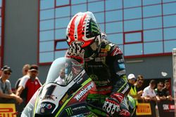 Pole sitter Jonathan Rea, Kawasaki Racing