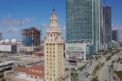 Panorámica de la zona del circuit de Miami propuesto para la F1