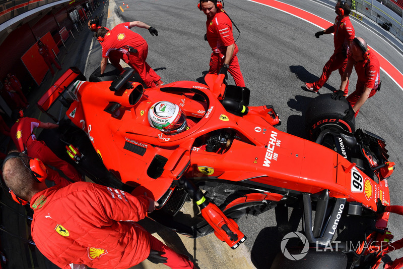 Antonio Giovinazzi, Ferrari SF71H