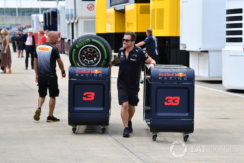 Mecánico de Red Bull Racing