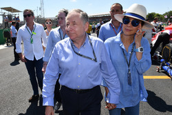 Jean Todt, FIA Başkanı ve eşi Michelle Yeoh