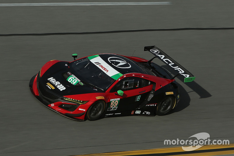 #69 HART Acura NSX GT3: Chad Gilsinger, Ryan Eversley, Sean Rayhall, John Falb