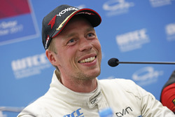 Persconferentie, Thed Björk, Polestar Cyan Racing, Volvo S60 Polestar TC1