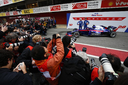 Pierre Gasly, Scuderia Toro Rosso and Brendon Hartley, Scuderia Toro Rosso, the new Scuderia Toro Ro
