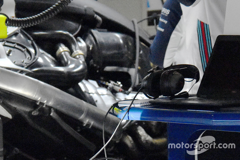 Силовая установка Mercedes на Williams FW41
