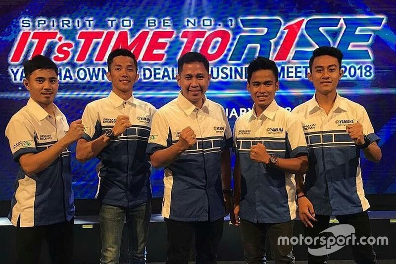 Richard Taroreh, Wahyu Aji Trilaksana, Wahyu Rusmayadi, Galang Hendra dan M Faerozi, Yamaha Racing Indonesia